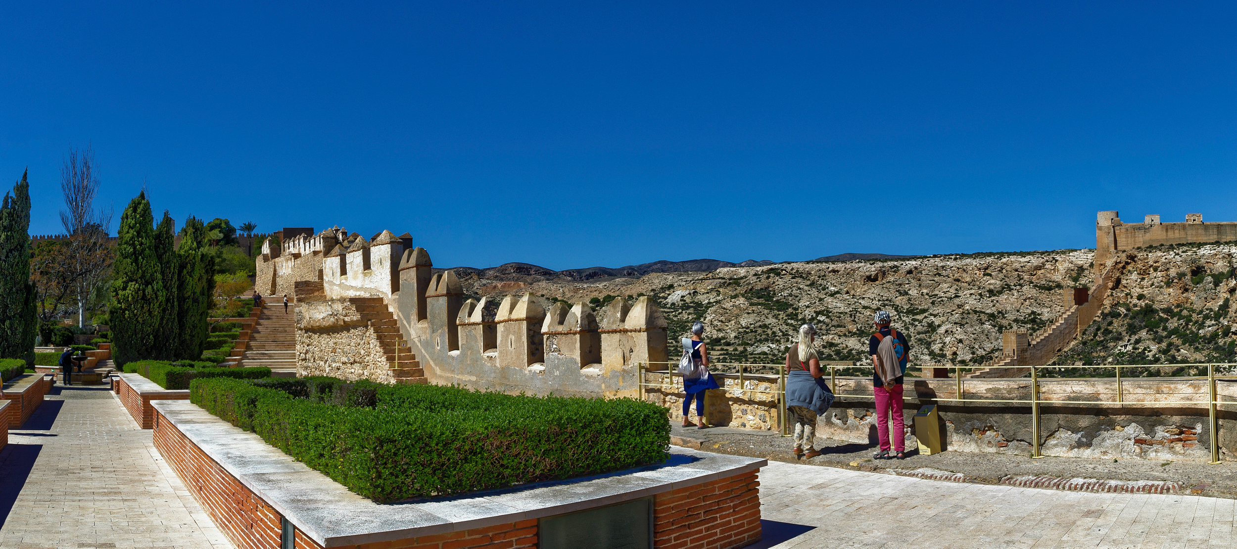 Le château Santa Bárbara